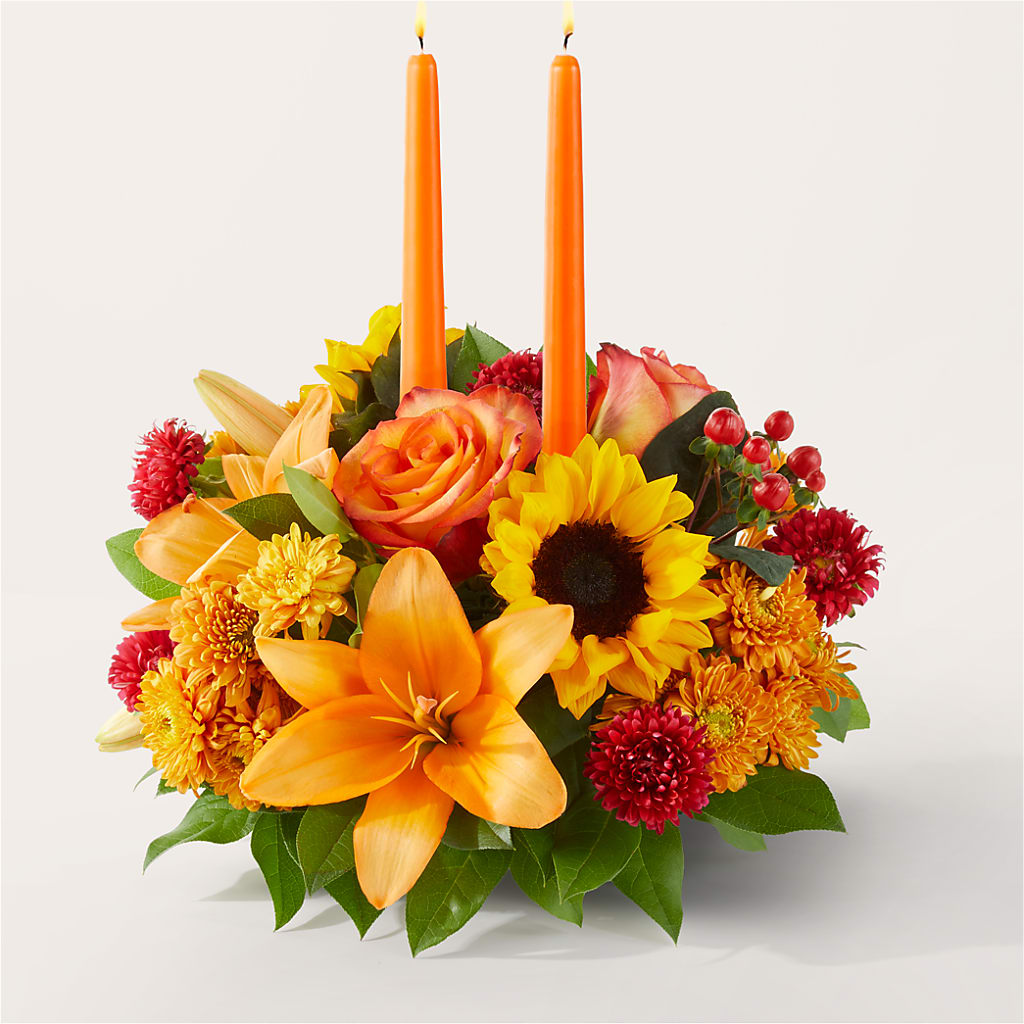 Grateful Centerpiece –  Flowers By Henry Llc, Louisburg NC