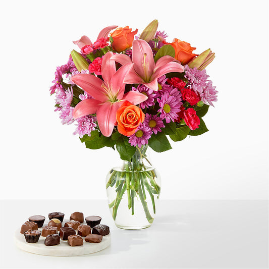 One and Only Bouquet and Chocolate Bundle –  Flowers By Henry Llc, Louisburg NC