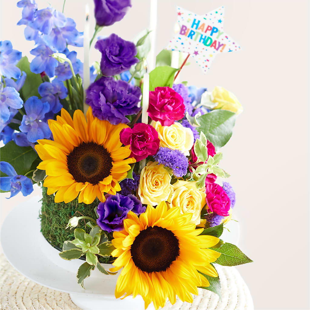 Star of the Day Floral Cake –  Flowers By Henry Llc, Louisburg NC
