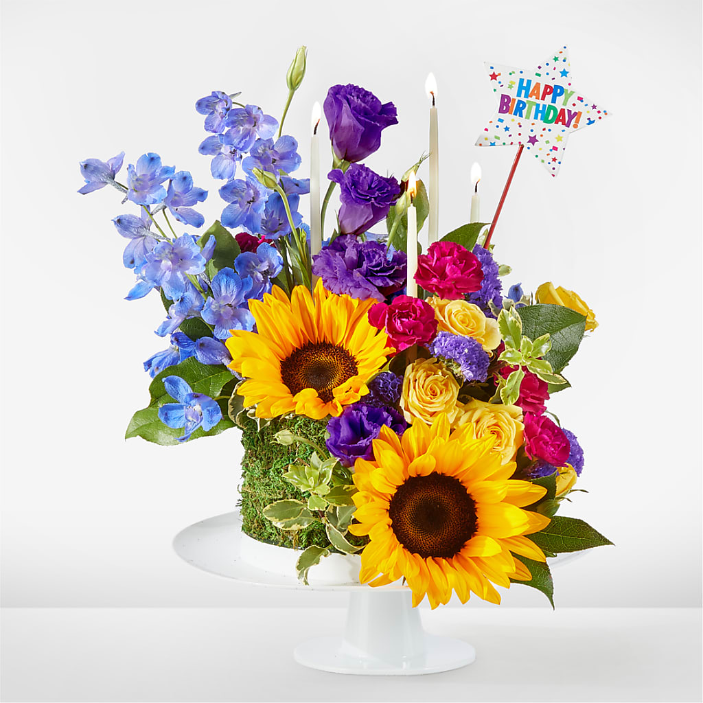 Star of the Day Floral Cake –  Flowers By Henry Llc, Louisburg NC